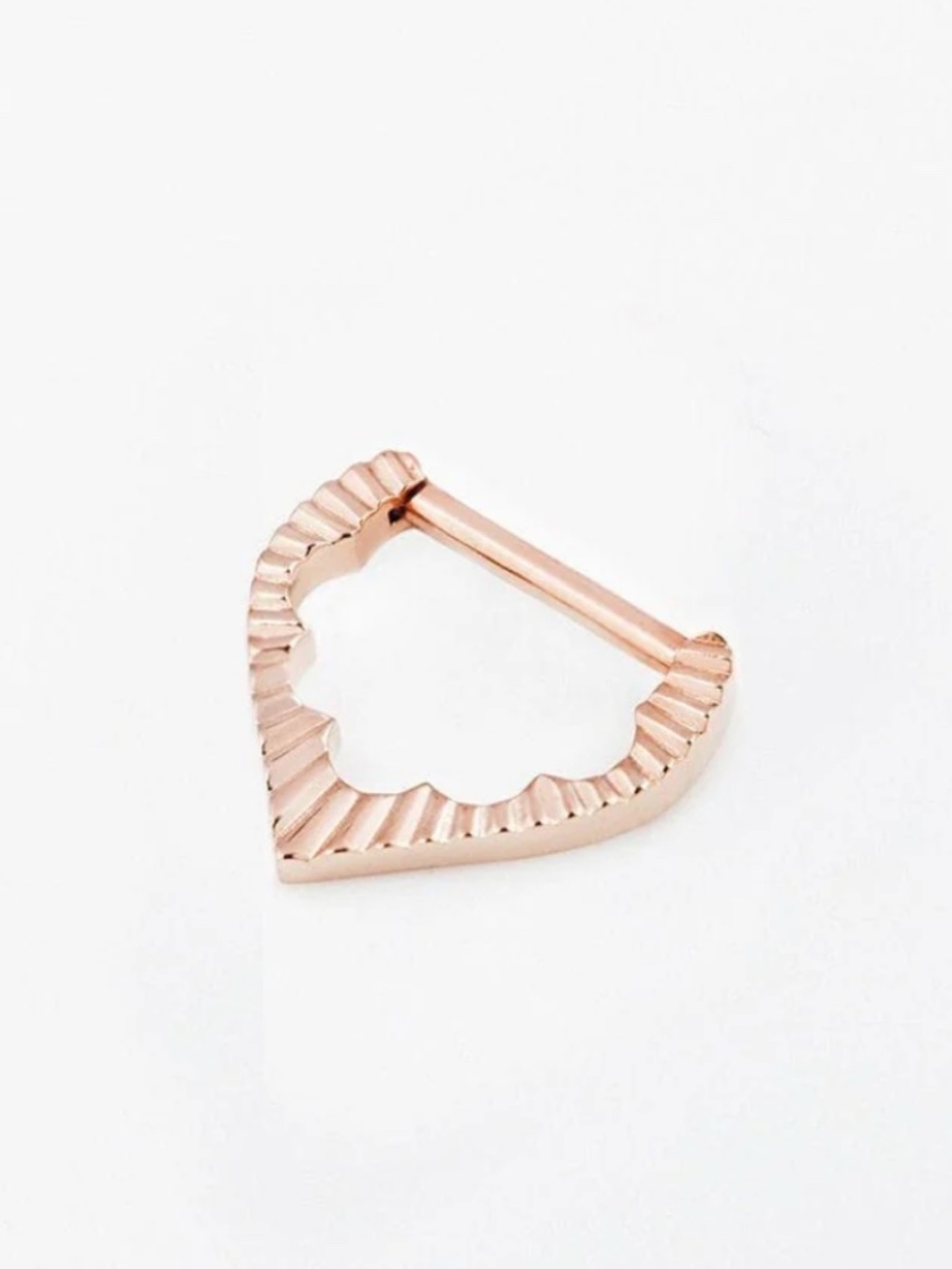 Nova Nipple Hinged Barbell with Shield by Tether Body Jewelry